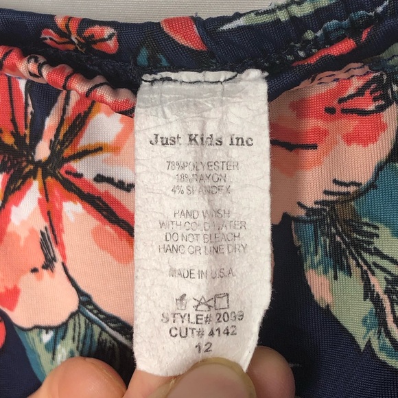 4️⃣ Bundle Girl’s floral leggings - Picture 2 of 2